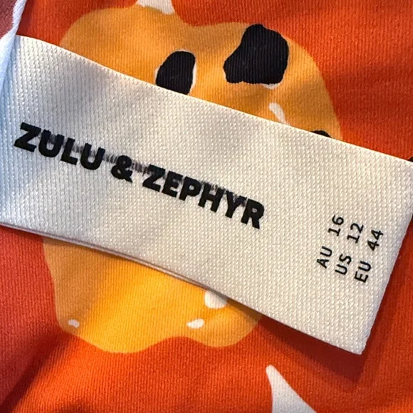 Free People Zulu & Zephyr Wildflowers Boyshort Bikini Bottoms Size 12 - Picture 4 of 4